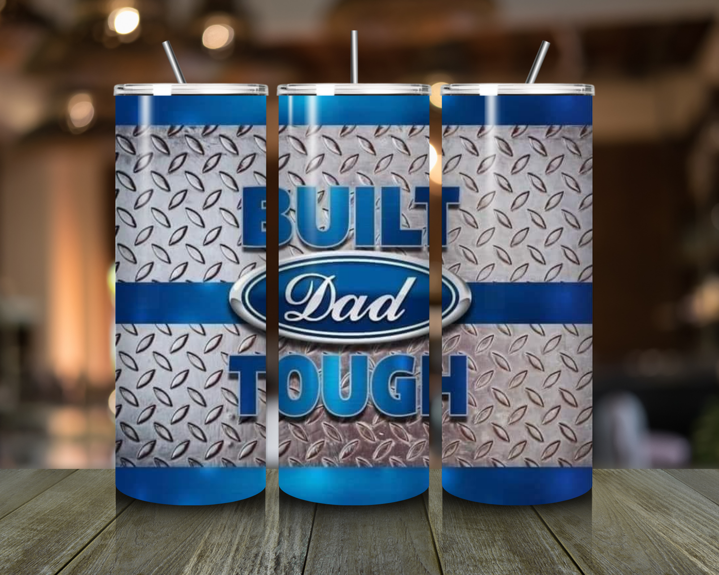 Bulit Dad Tough 20oz tumbler